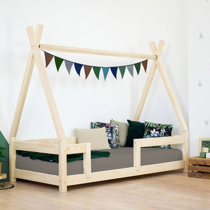 Montessori Teepee NAKANA bed with  side - My Montessori Bed