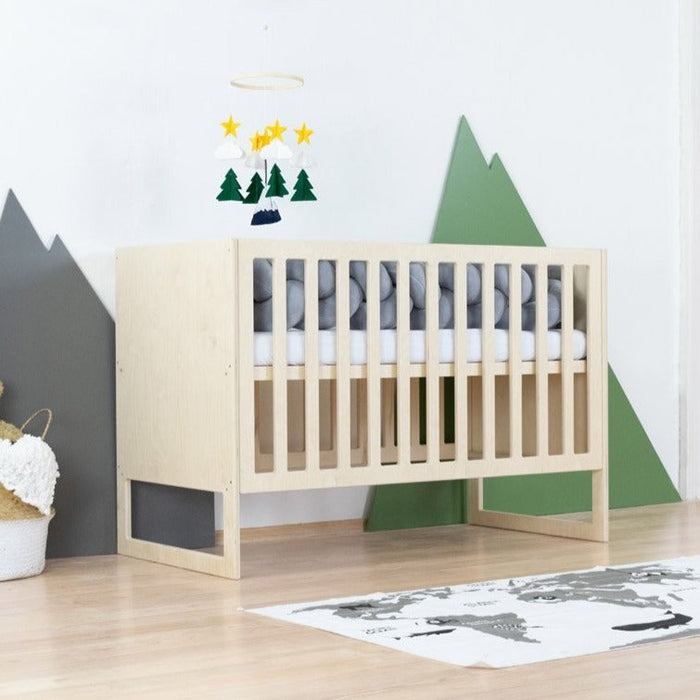 CHRUPPY Bed with Adjustable  Base - Multiple Sizes and Colors Available - My Montessori Bed