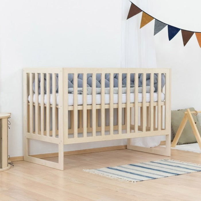 NAPPY Bed with Adjustable Base  - Multiple Sizes and Colors Available - My Montessori Bed