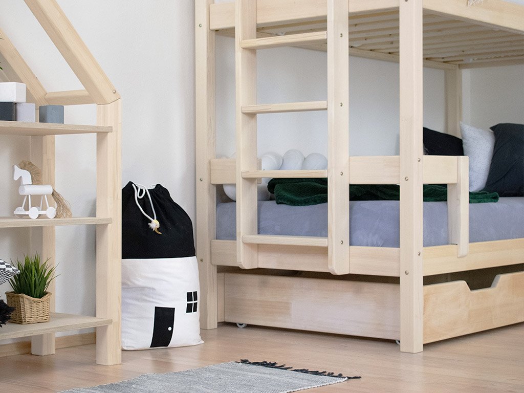 KILI Wooden Bunk Bed - Multiple Colors and Sizes Available