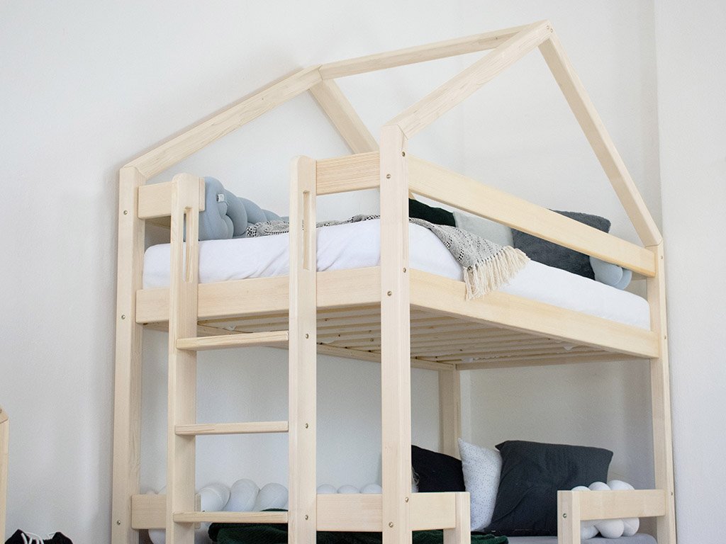 KILI Wooden Bunk Bed - Multiple Colors and Sizes Available