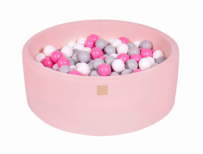 Rose Pool with White, Rose and Gray Balls MeowBaby - My Montessori Bed