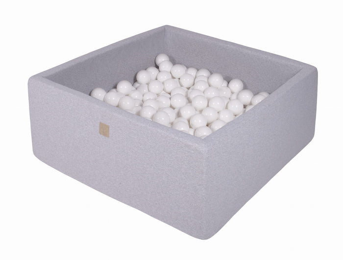 Square Pool with White Balls MeowBaby - My Montessori Bed