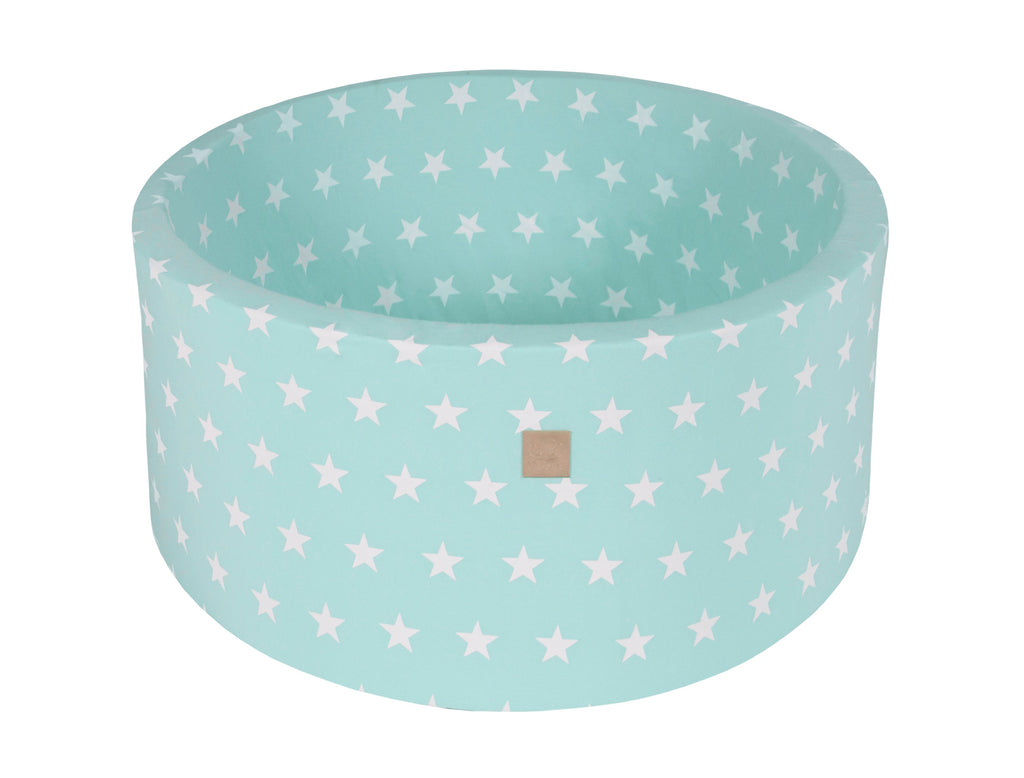 MeowBaby Star Pool with Mint, Grey, White and Pearl White Balls